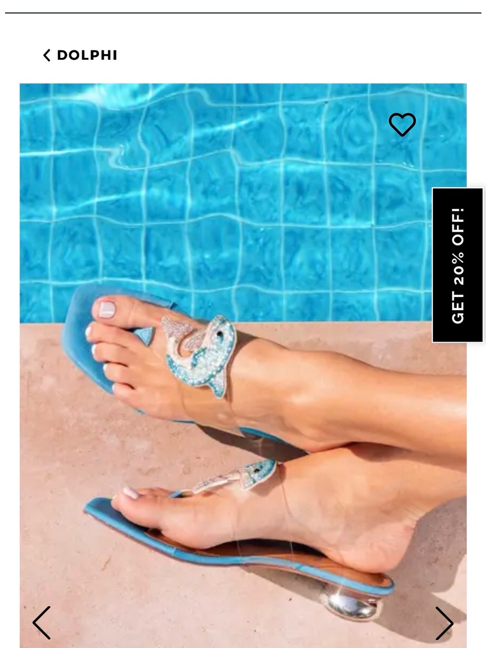 NEW! J. Reneé DOLPHI
WOMEN'S BLUE VINYL THONG SANDALS Size 7M